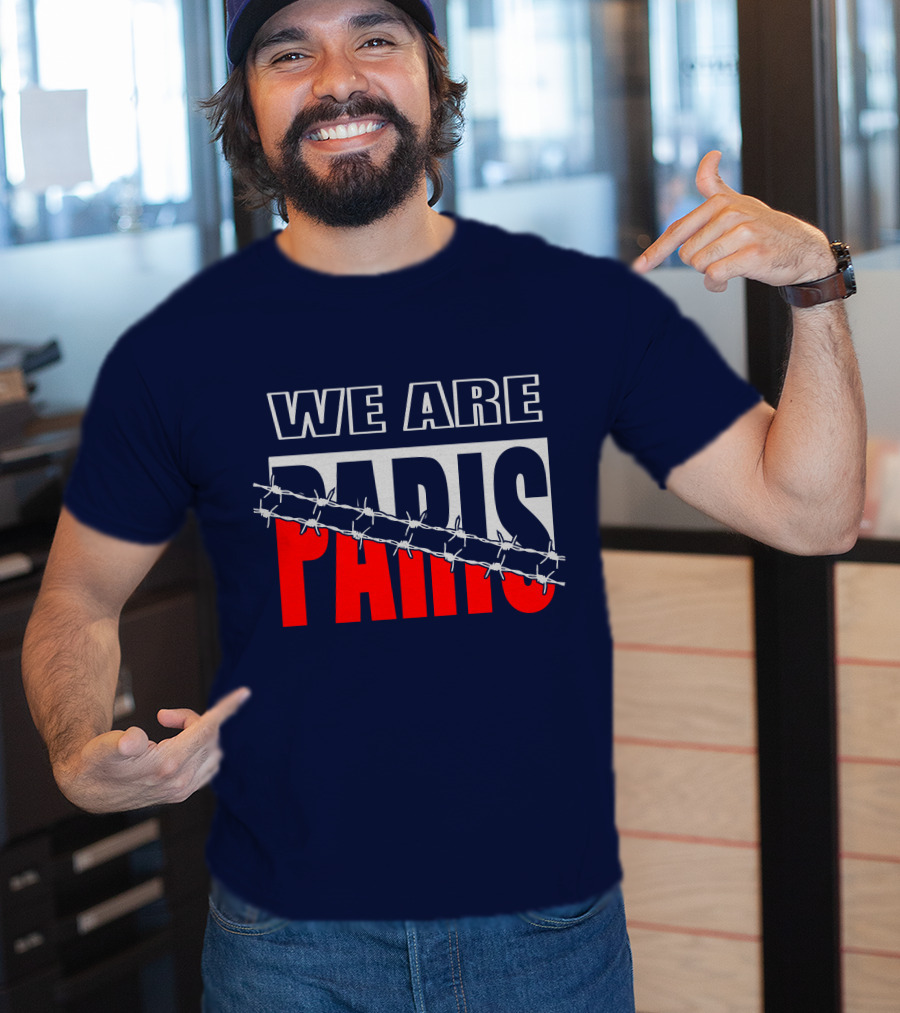 WE ARE PARIS Barbed Wire T-Shirt