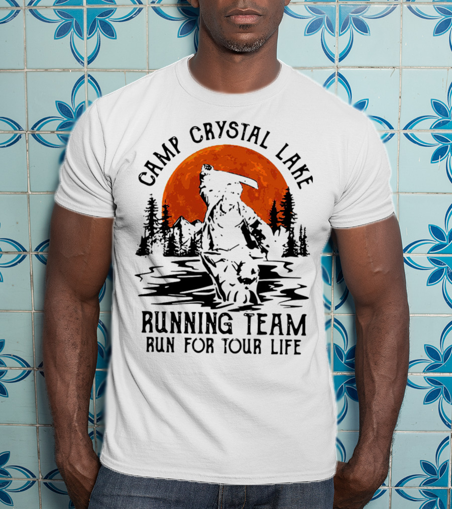 Camp Crystal Lake Running Team Run For Your Life T-Shirt