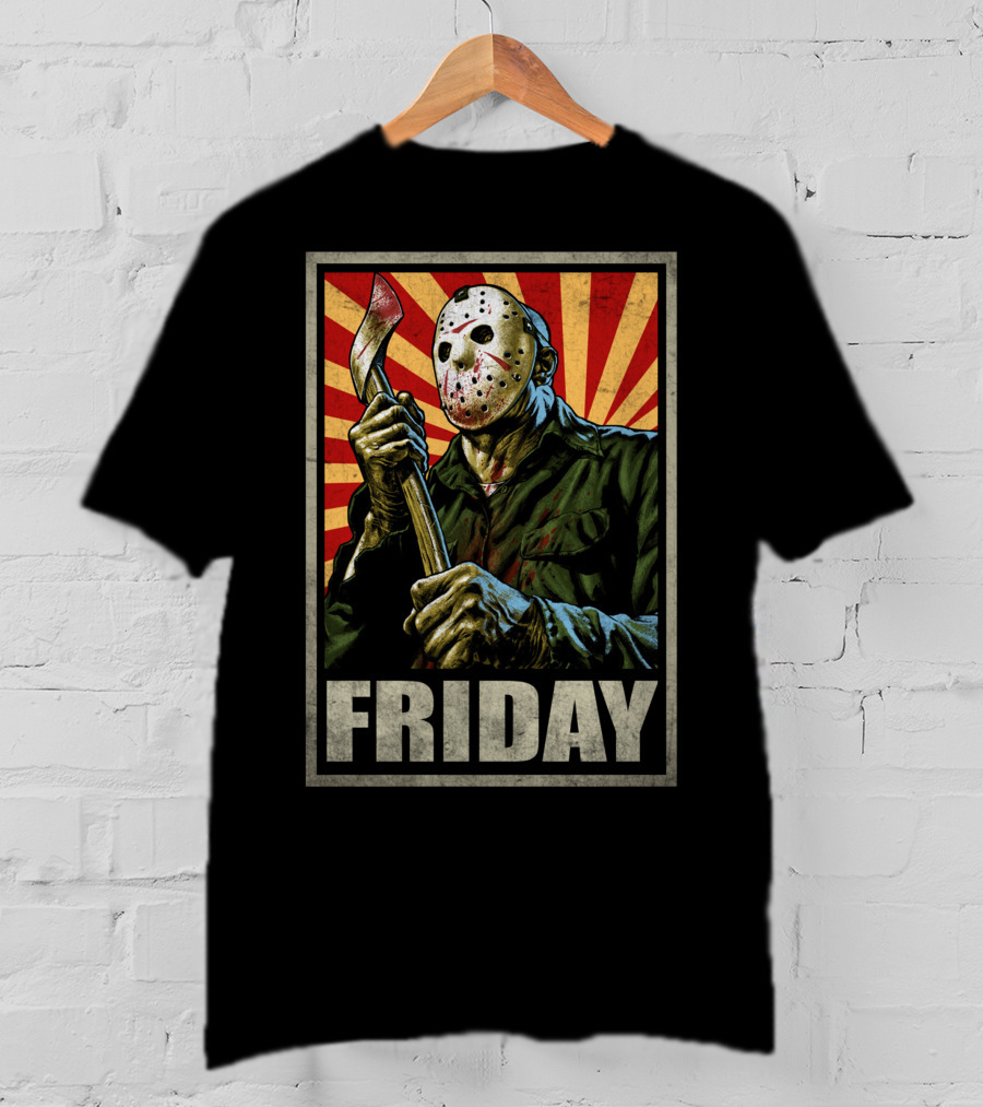 Jason Voorhees Friday Retro Horror T-Shirt