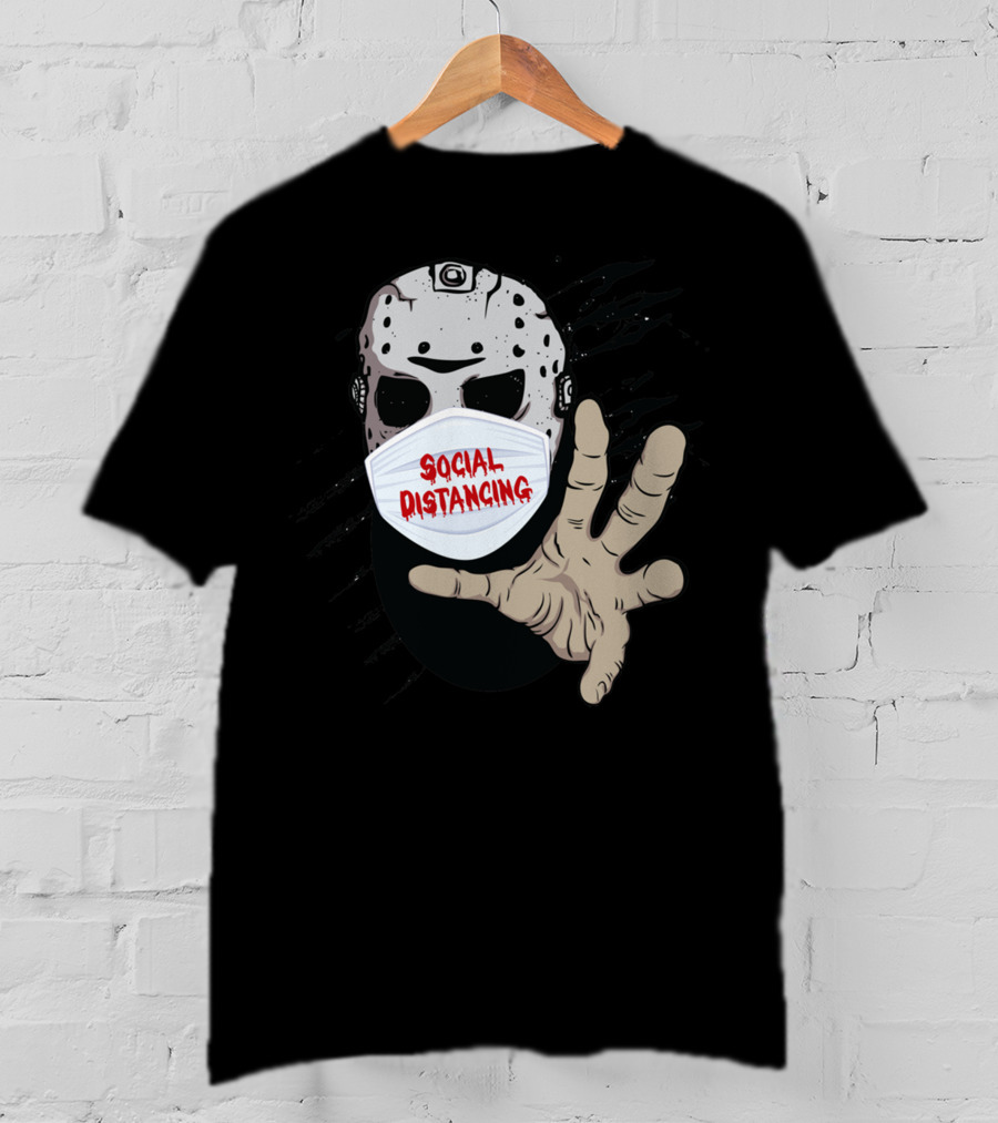 Jason Mask Social Distancing T-Shirt