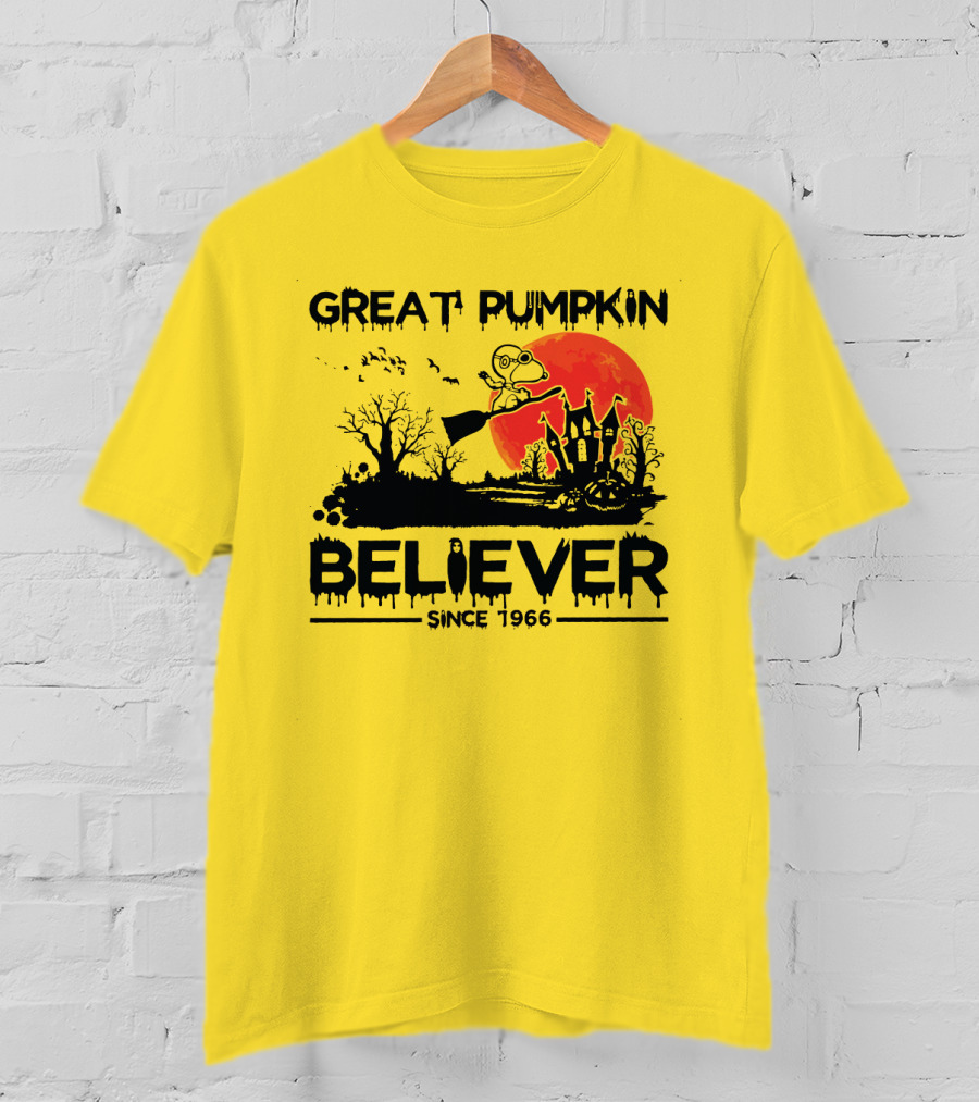 Great Pumpkin Believer Since 1966 Halloween T-Shirt