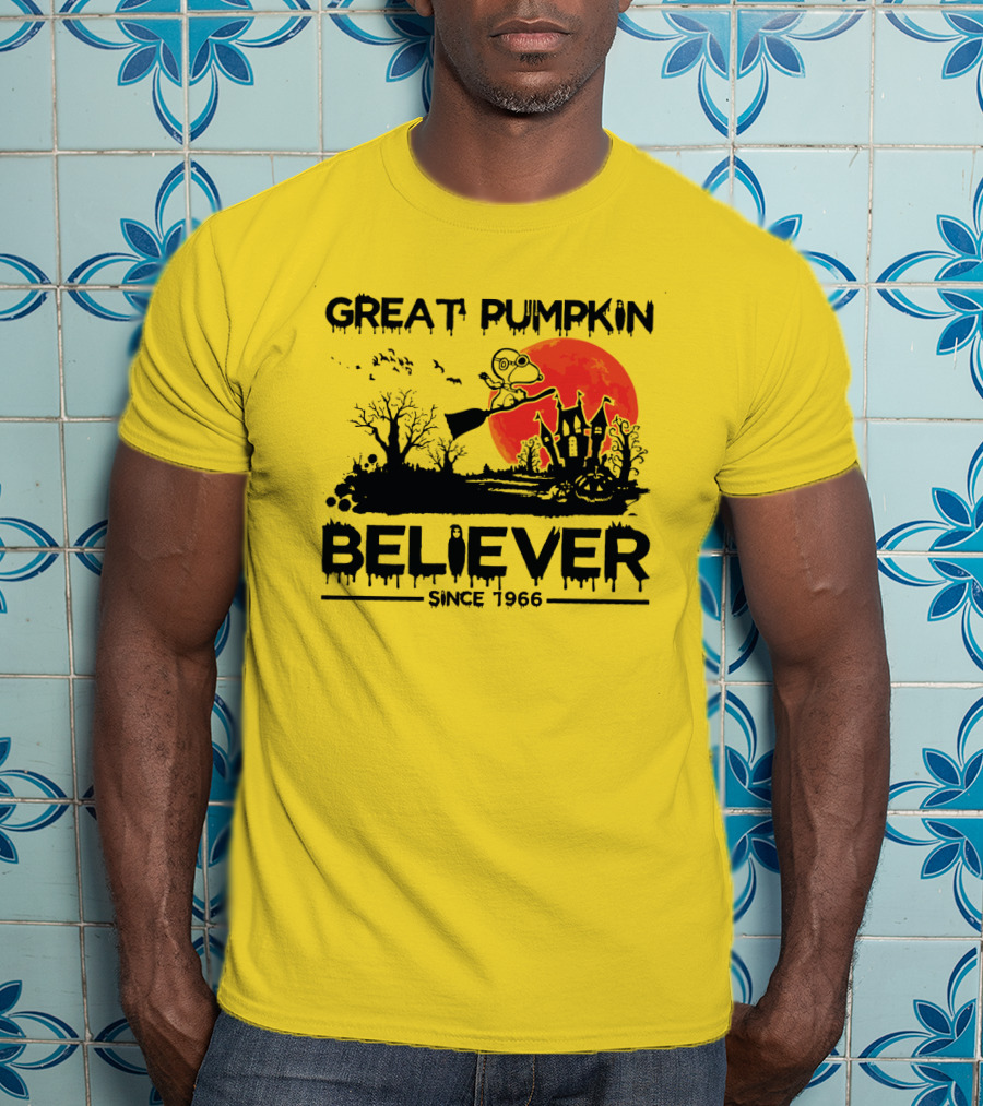Great Pumpkin Believer Since 1966 Halloween T-Shirt