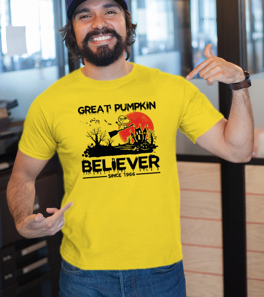 Great Pumpkin Believer Since 1966 Halloween T-Shirt