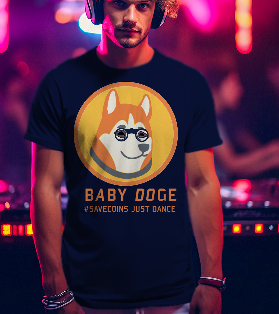 Baby Doge #Savecoins Just Dance T-Shirt
