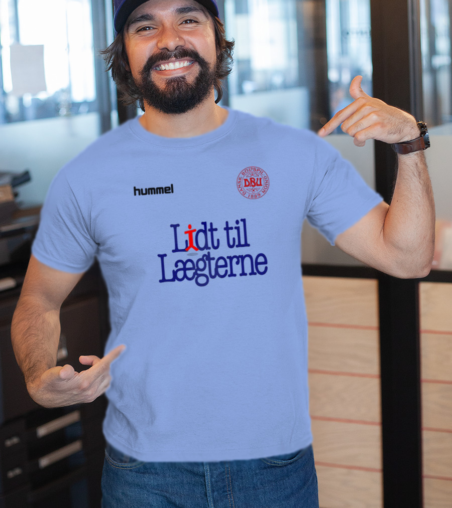 Hummel DBU Lidt Til Lægterne Danish Football Union 1889 T-Shirt
