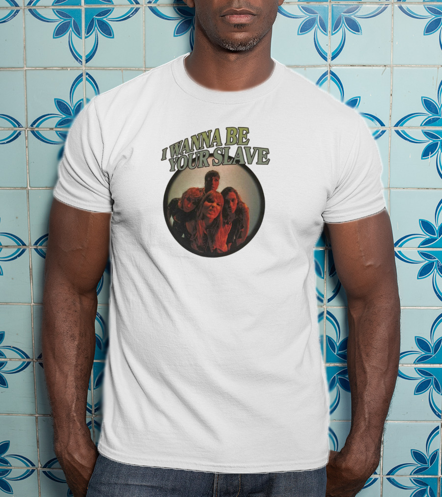 I WANNA BE YOUR SLAVE Maneskin Merch T-Shirt