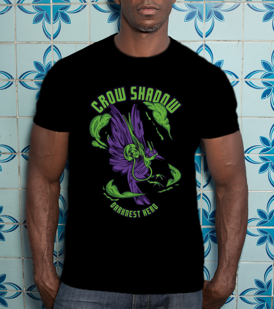 Crow Shadow Darkness Hero T-Shirt