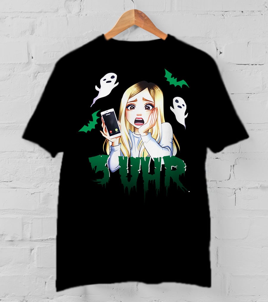 Rebekah Wing 3 Uhr Nachts Ghosts And Bats Phone Scare T-Shirt