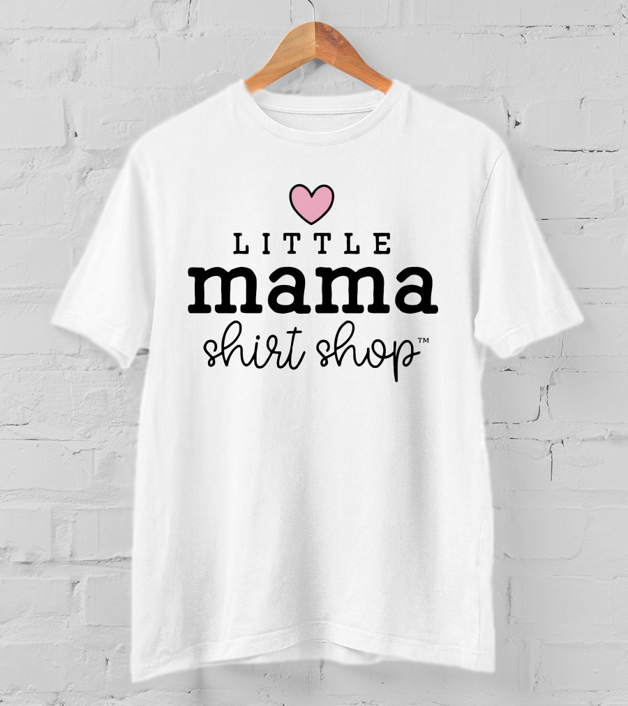 Little Mama Shirt Shop Heart T-Shirt