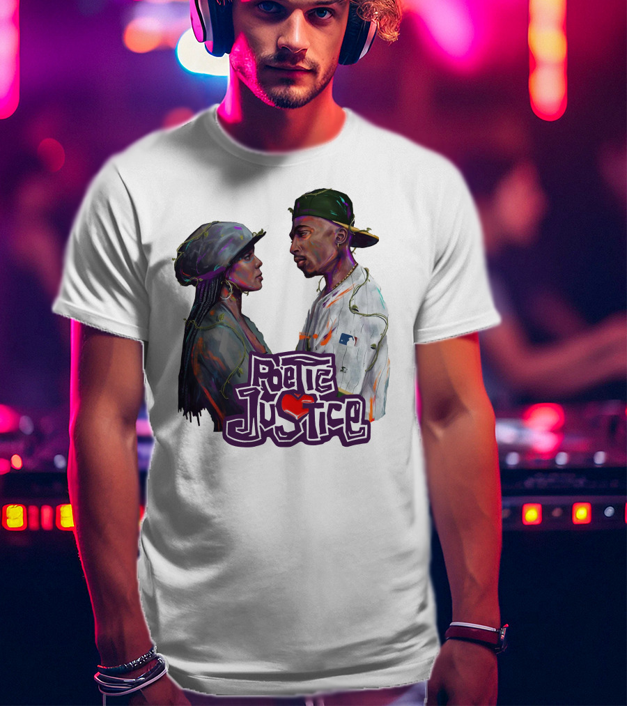 Poetic Justice Tupac MLB T-Shirt