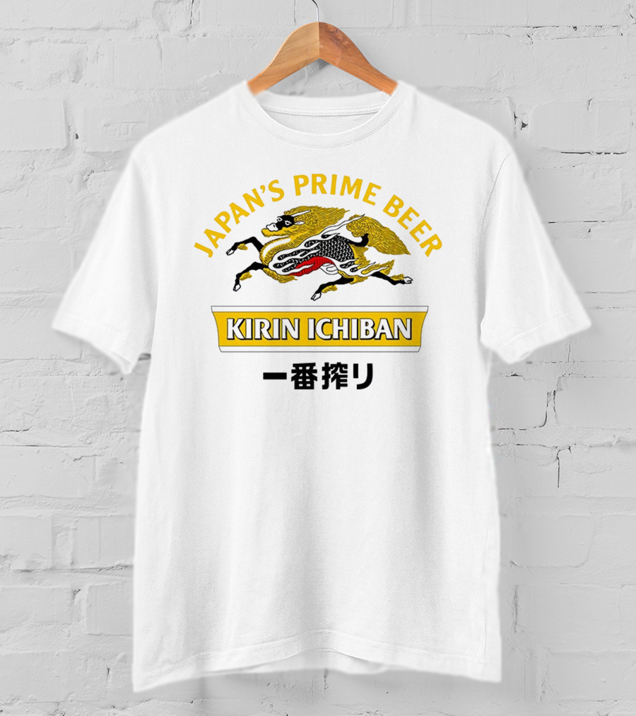 Japan's Prime Beer Kirin Ichiban T-Shirt