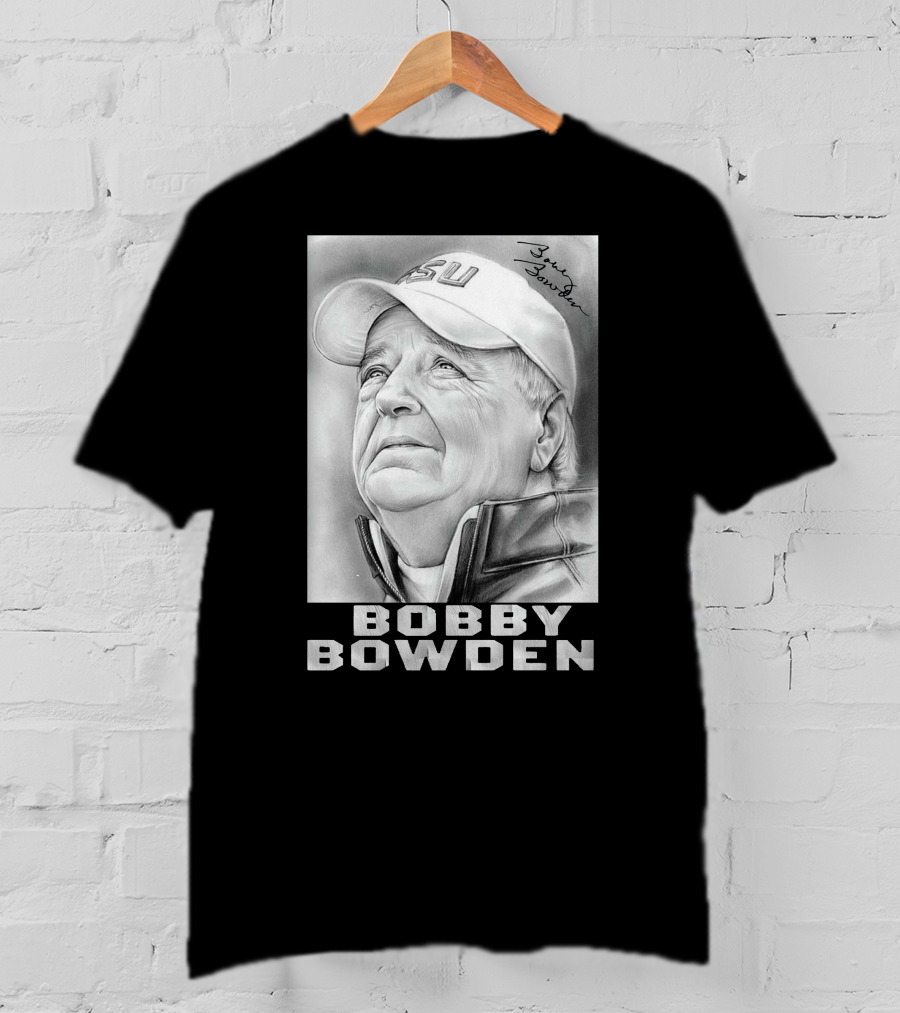 Bobby Bowden FSU Dadgummit Daggum Legend T-Shirt