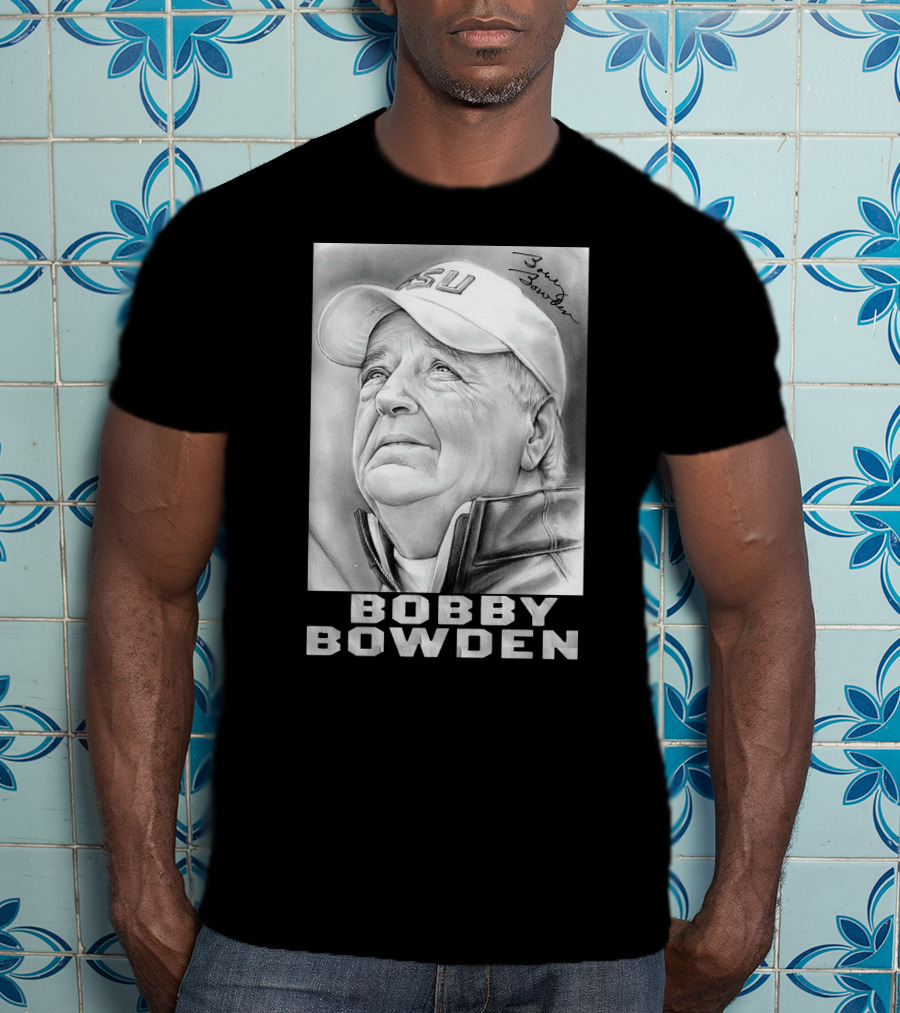 Bobby Bowden FSU Dadgummit Daggum Legend T-Shirt