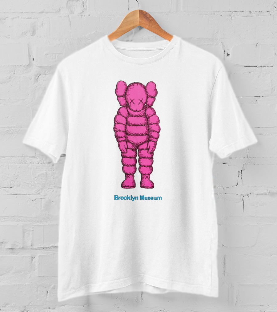 KAWS Pink Figure Brooklyn Museum T-Shirt