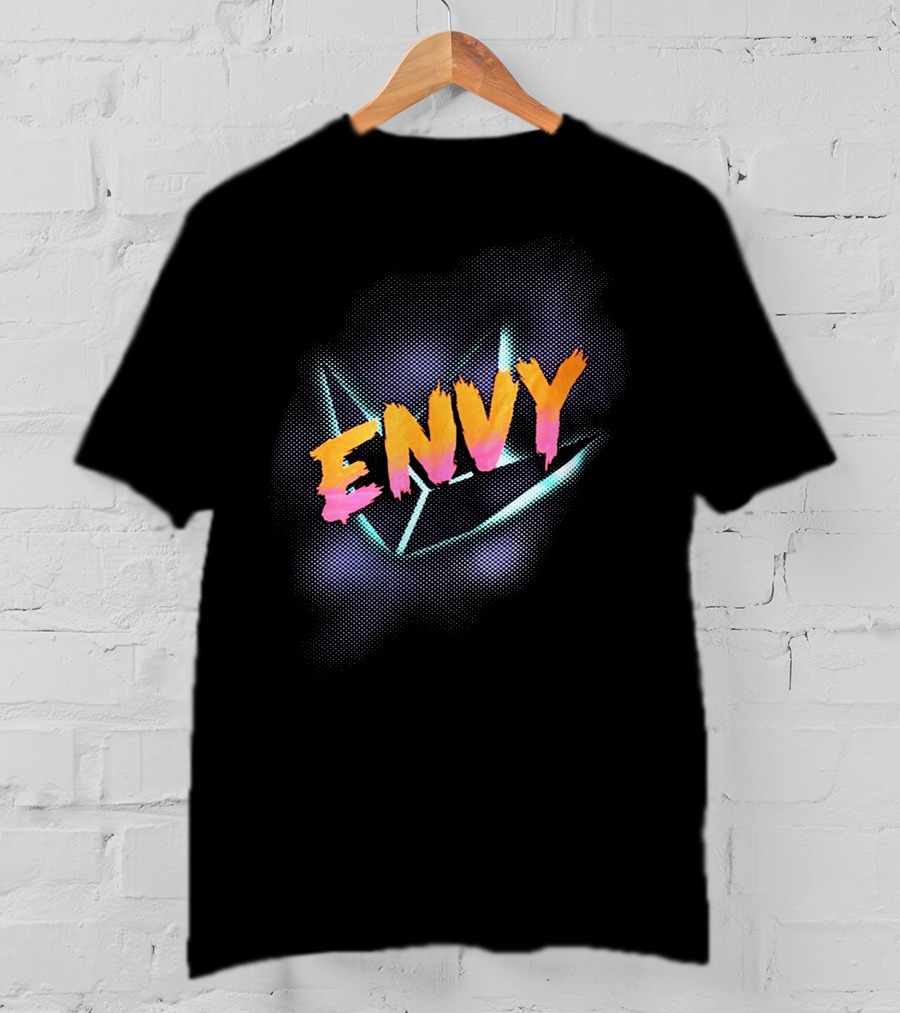ENVY Neon Brushstroke T-Shirt