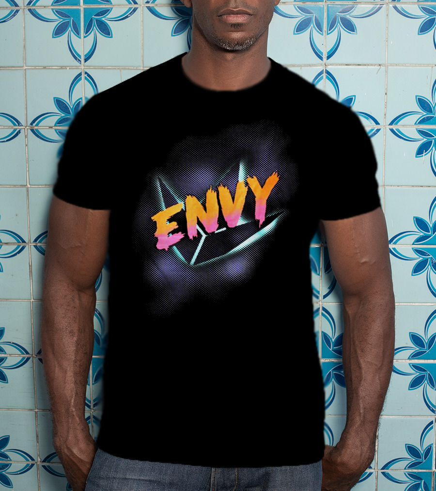 ENVY Neon Brushstroke T-Shirt