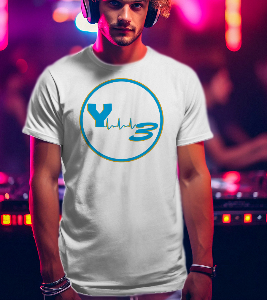Y3 Heartbeat Circle T-Shirt