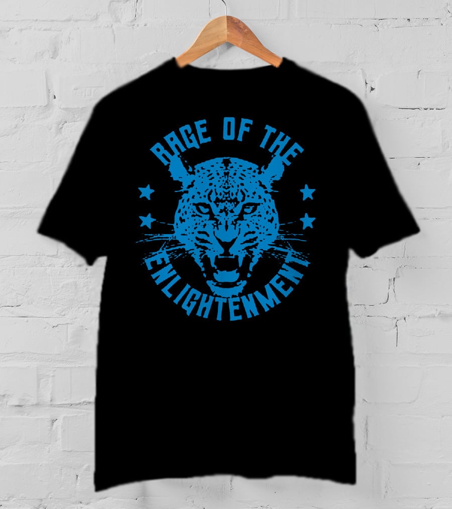 Rage Of The Enlightenment Leopard Head With Stars T-Shirt