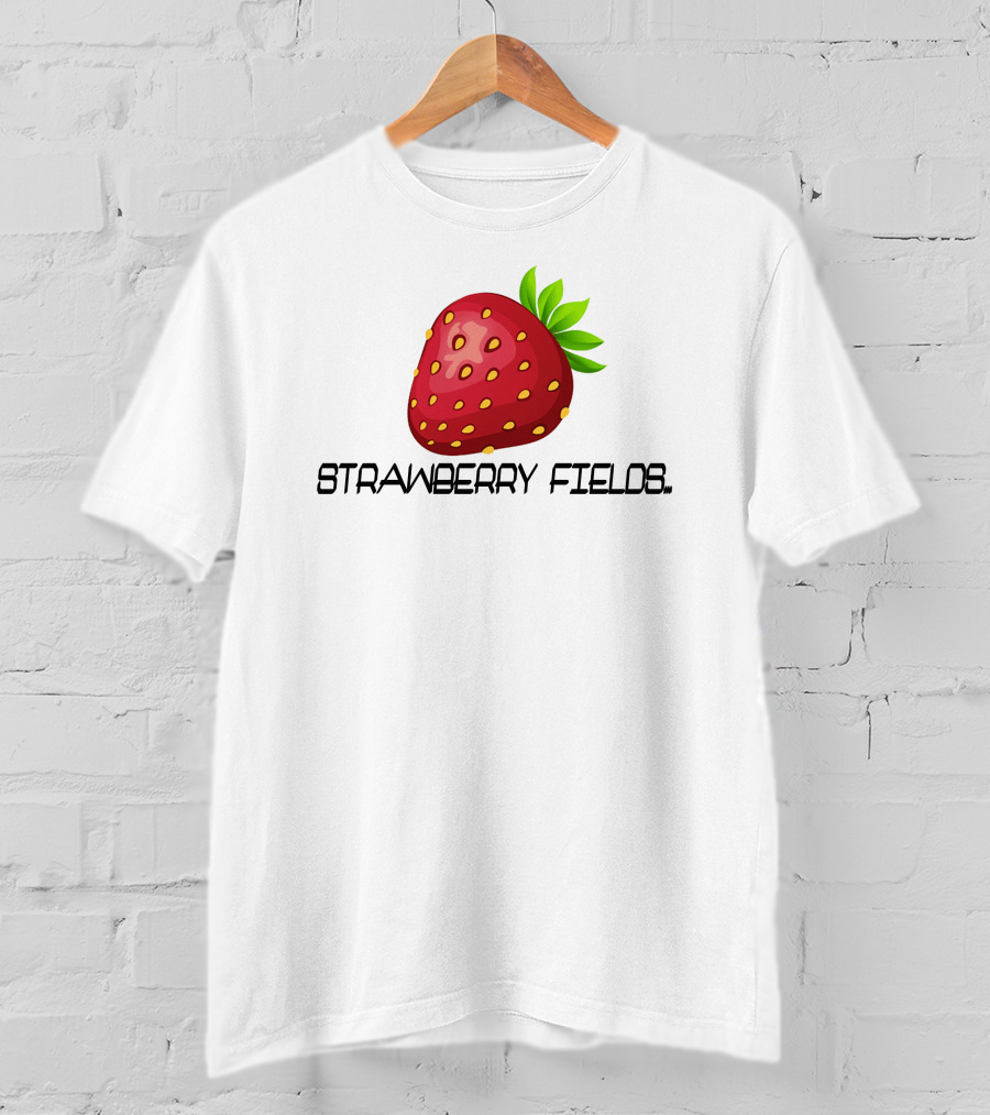 Strawberry Fields Forever Red Berry T-Shirt
