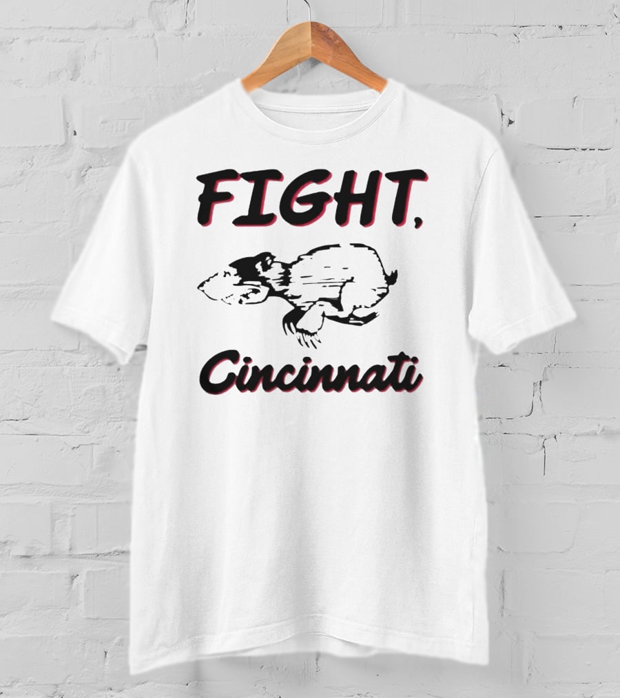 FIGHT CINCINNATI Football Bearcat T-Shirt