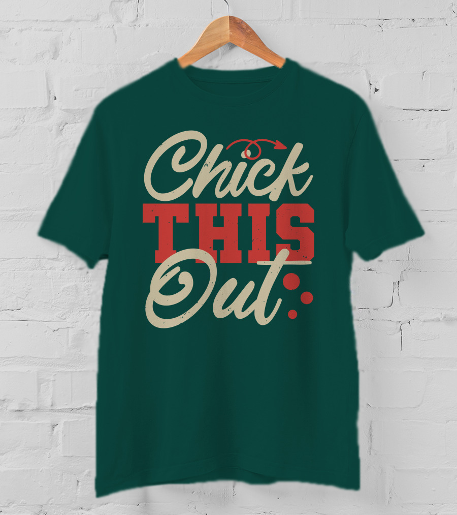 Chick This Out Arrow And Dots T-Shirt