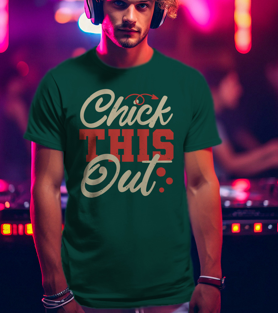 Chick This Out Arrow And Dots T-Shirt