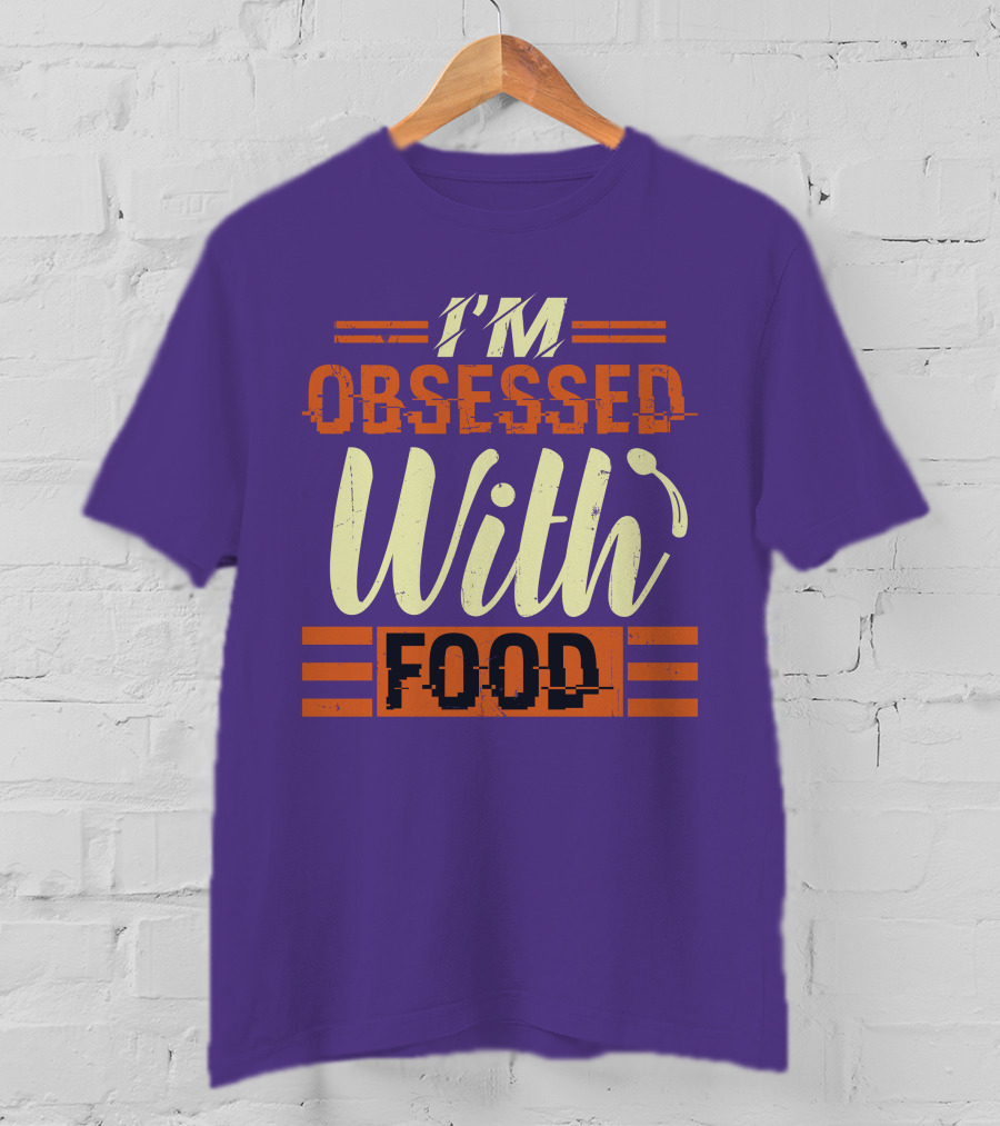 I’m Obsessed With Food Orange T-Shirt