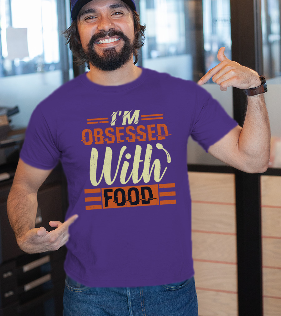 I’m Obsessed With Food Orange T-Shirt