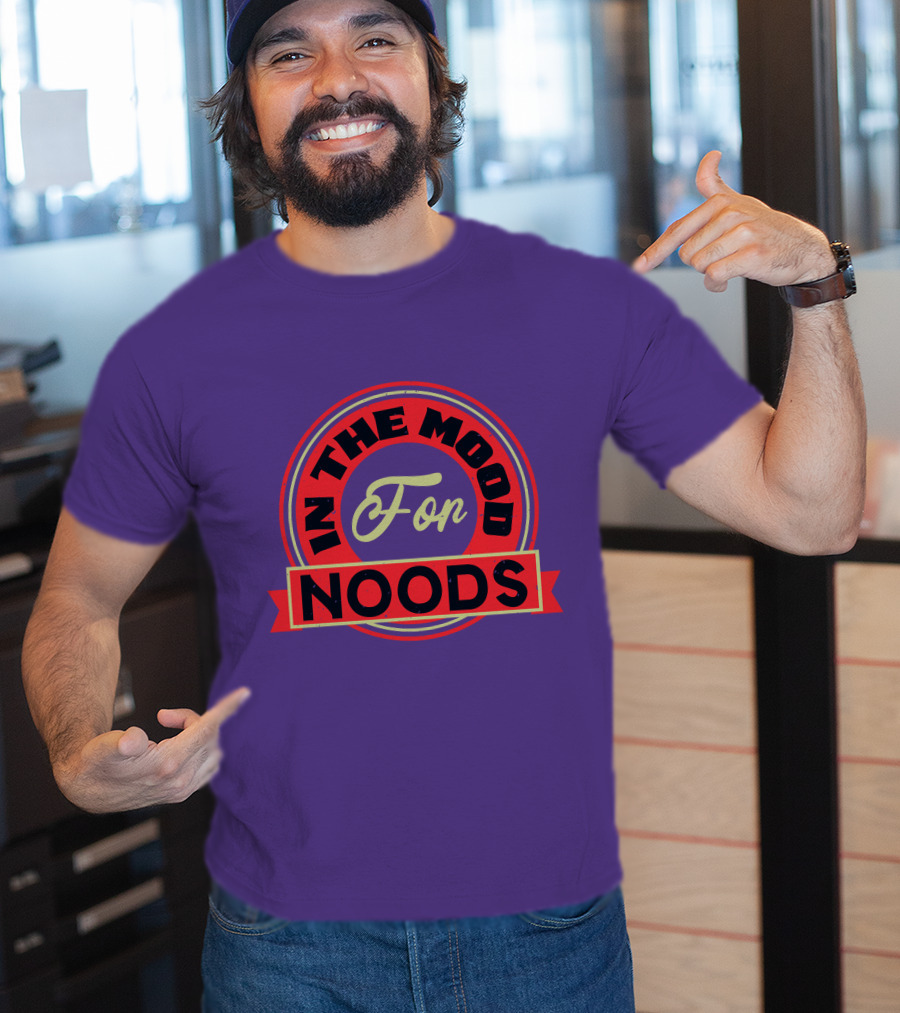 In The Mood For Noods Circle Emblem T-Shirt