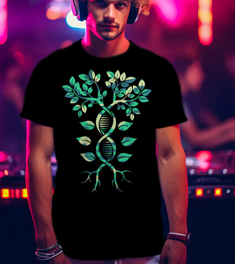 DNA Tree Of Life Genetics Biologist T-Shirt