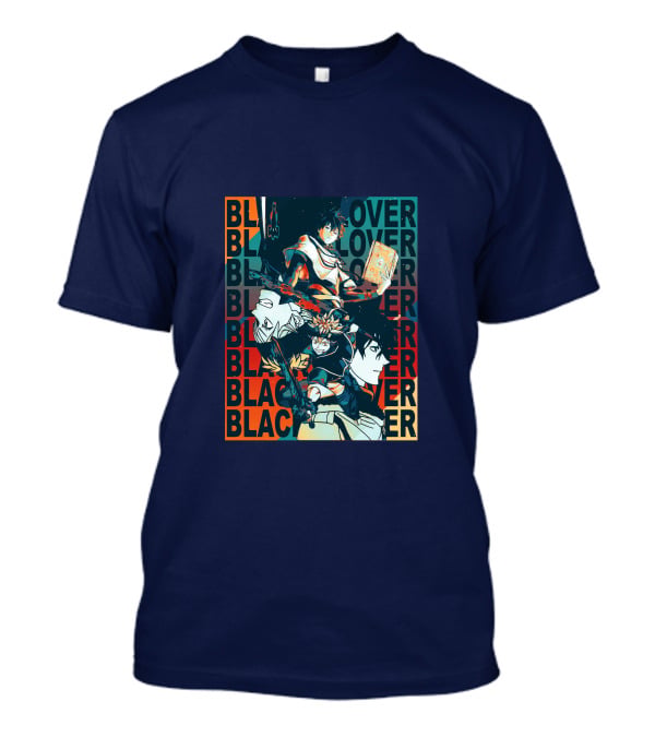 Black Clover Pop Manga Characters Dynamic Collage T-Shirt