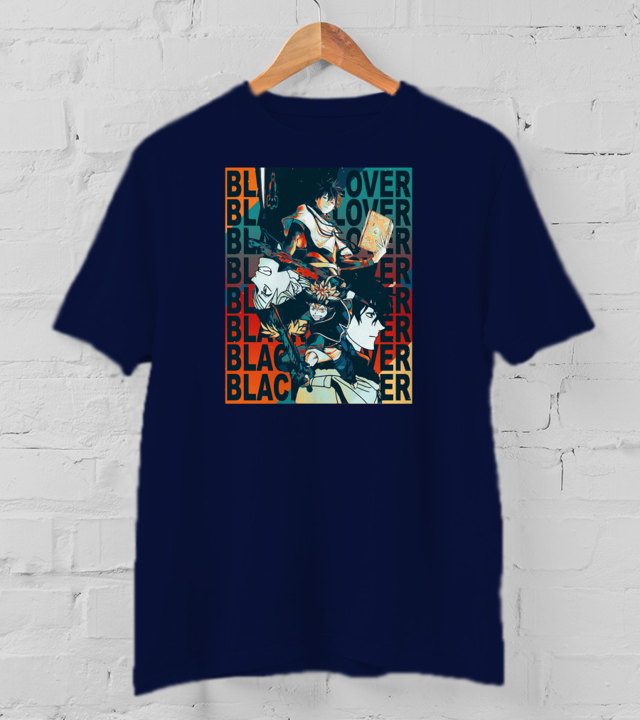Black Clover Pop Manga Characters Dynamic Collage T-Shirt