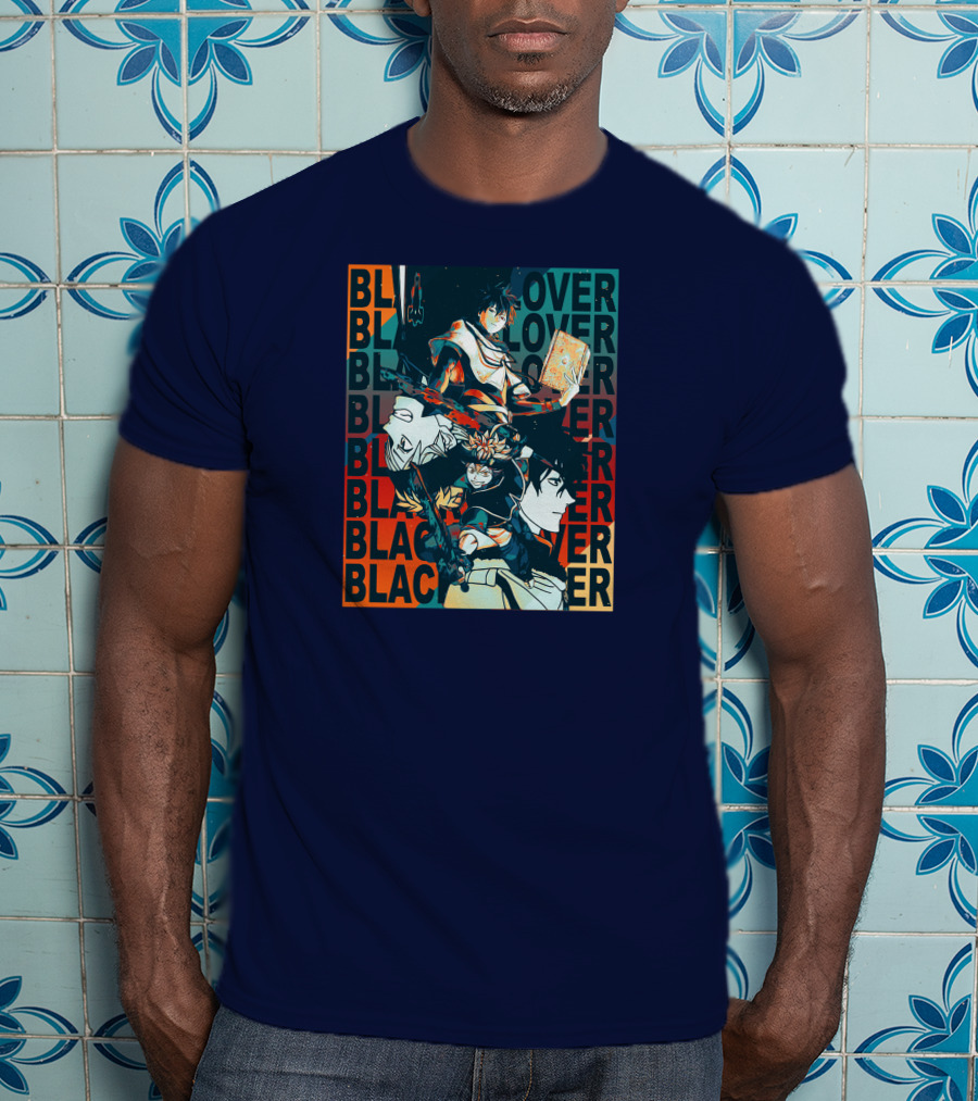 Black Clover Pop Manga Characters Dynamic Collage T-Shirt