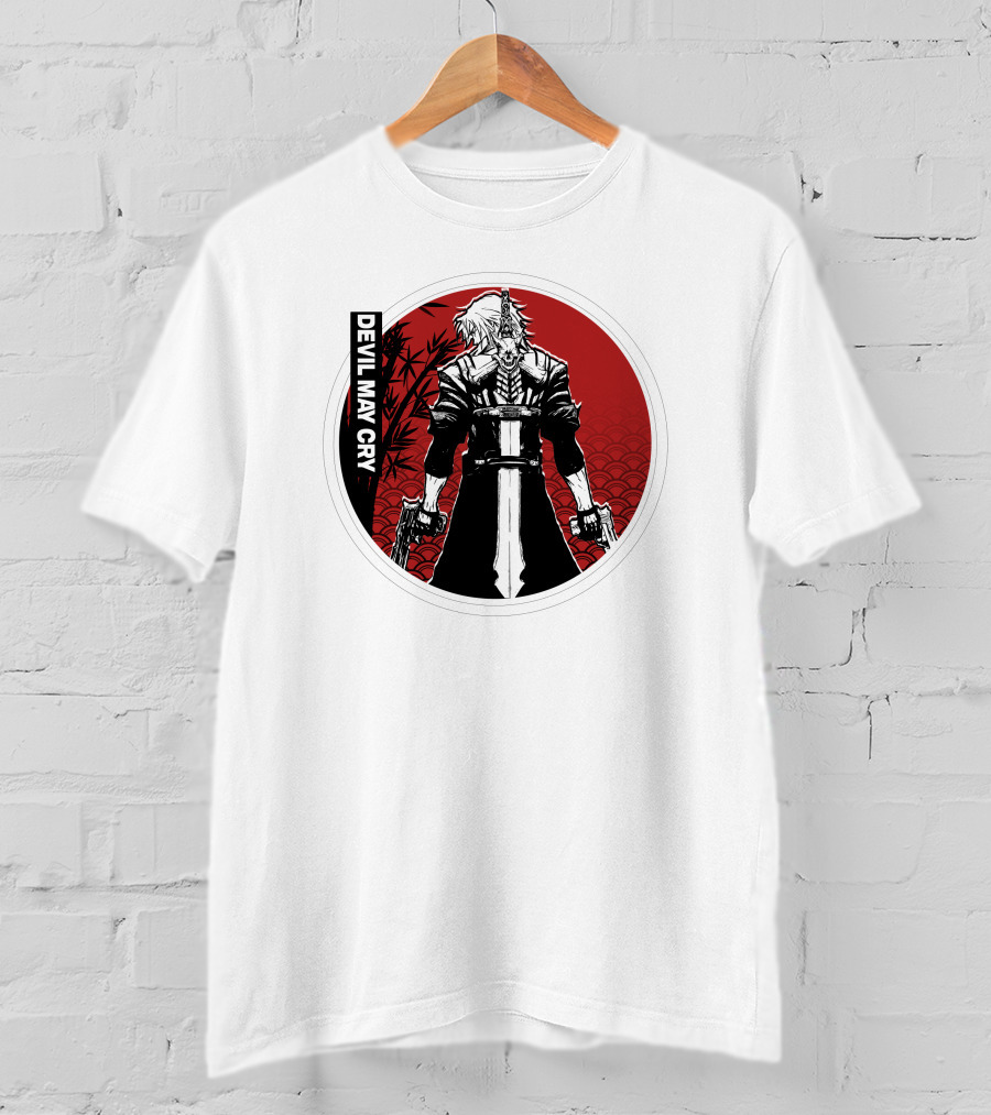 DEVIL MAY CRY Red Circle Character T-Shirt