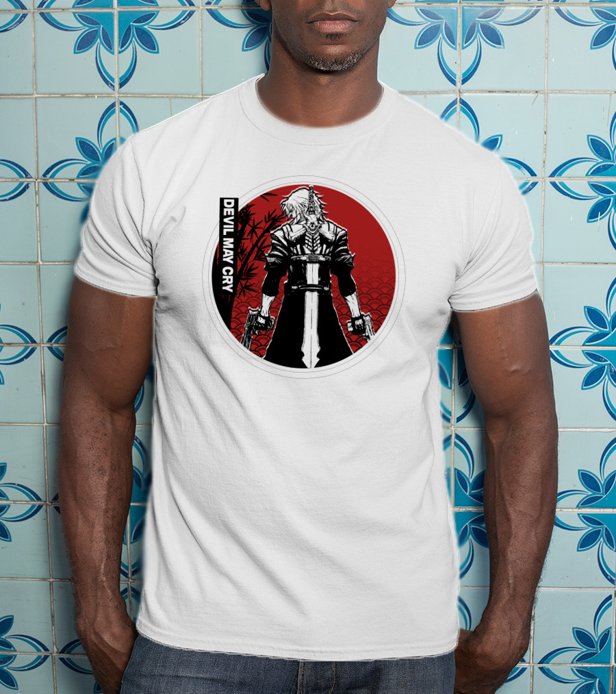 DEVIL MAY CRY Red Circle Character T-Shirt