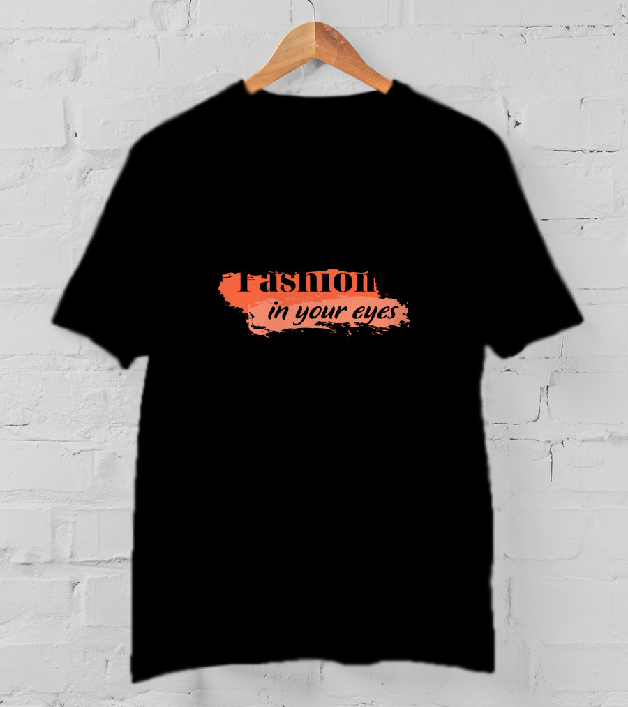 Fashion In Your Eyes Brushstroke T-Shirt