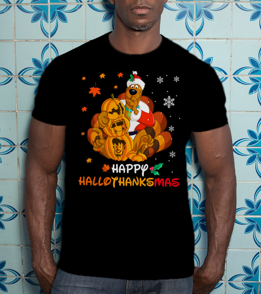 Scooby Doo Happy Hallothanksmas T-Shirt