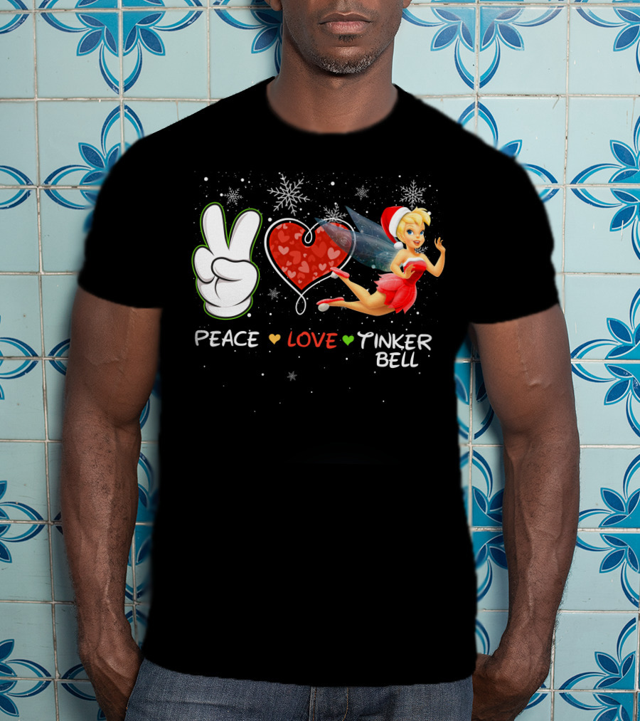 Peace Love Tinker Bell T-Shirt