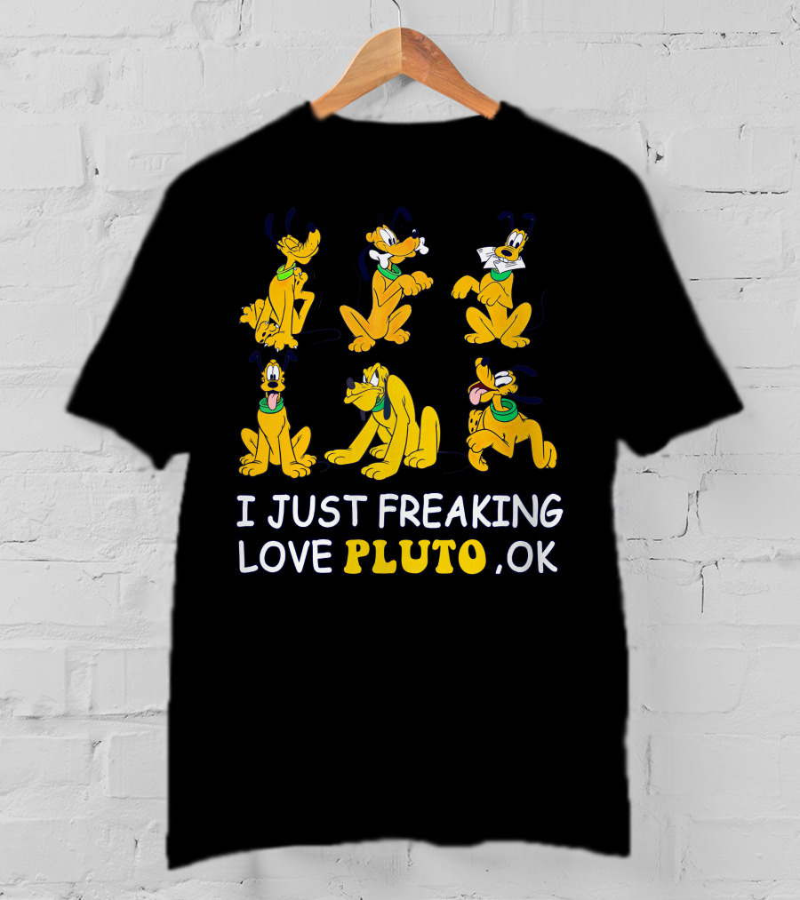I Just Freaking Love Pluto Ok T-Shirt