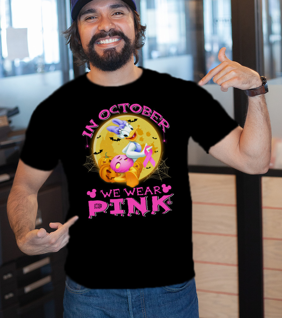 In October We Wear Pink Daisy T-Shirt