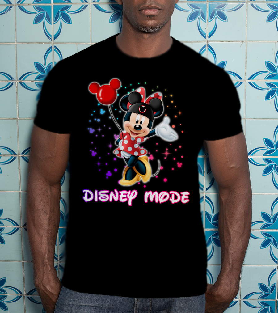 Disney Mode Minnie Mouse Balloon Cheerfulness Magic T-Shirt