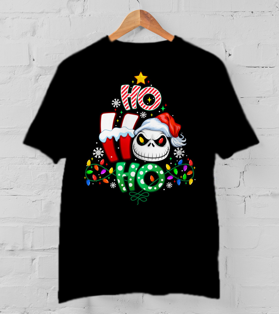 Ho Ho Ho Jack Christmas T-Shirt