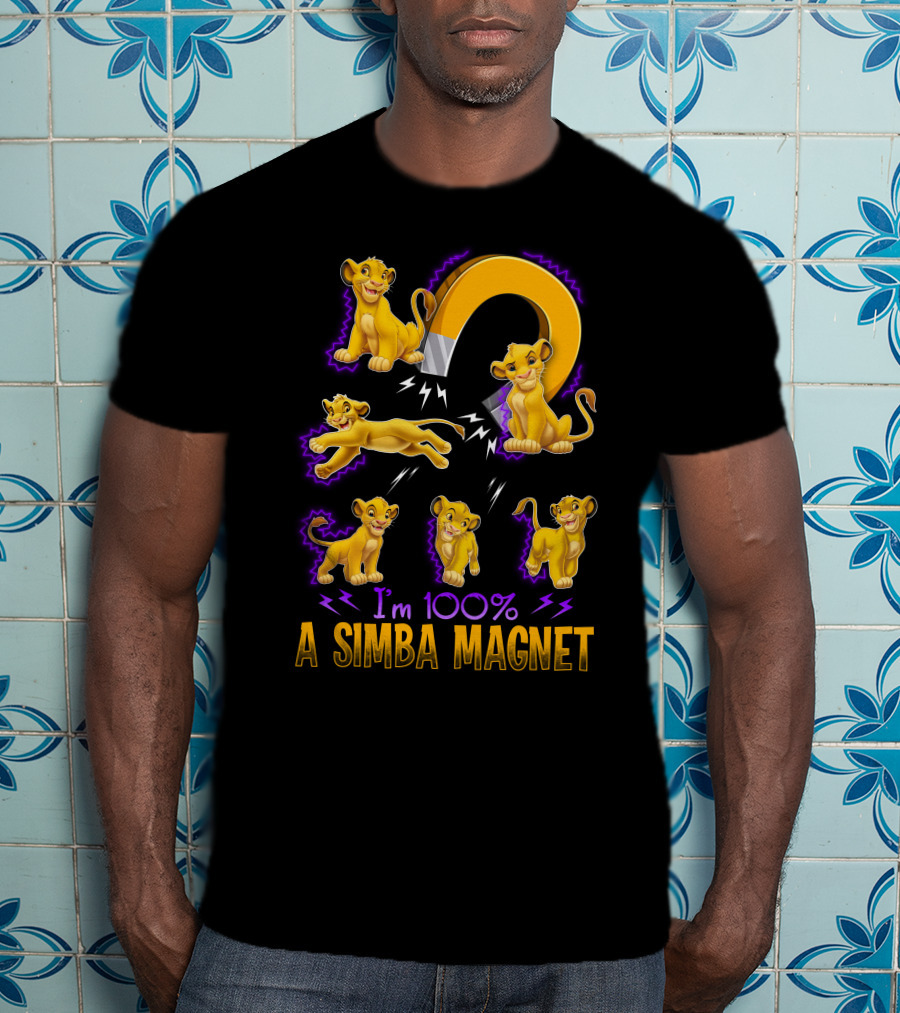I'm 100% A Simba Magnet T-Shirt
