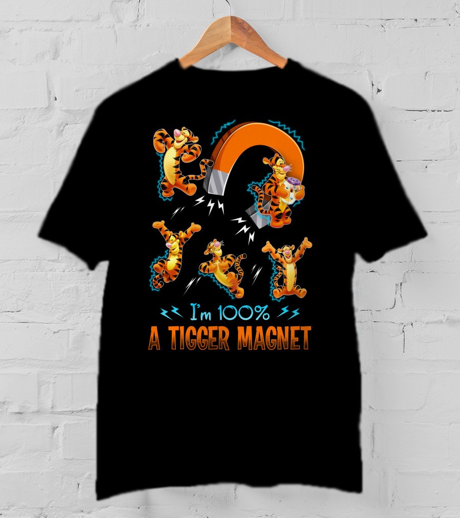 I'm 100% A Tigger Magnet T-Shirt