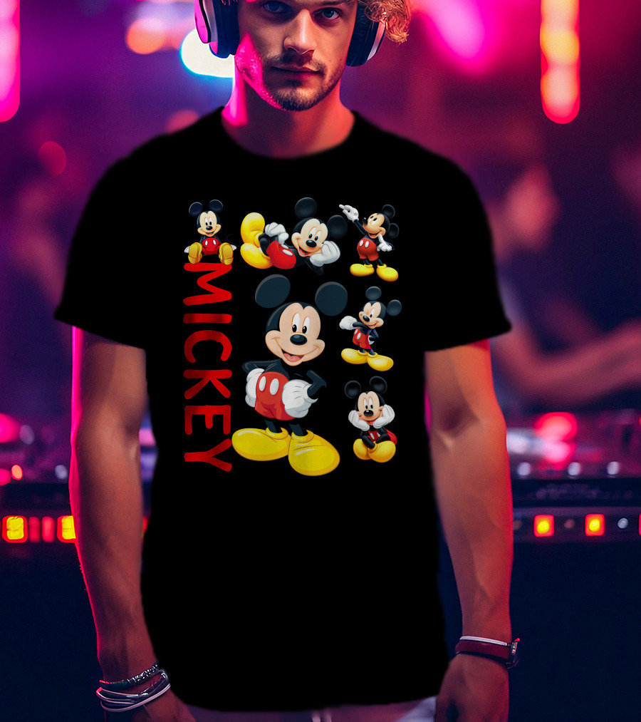 Mickey Mouse Poses Collection T-Shirt