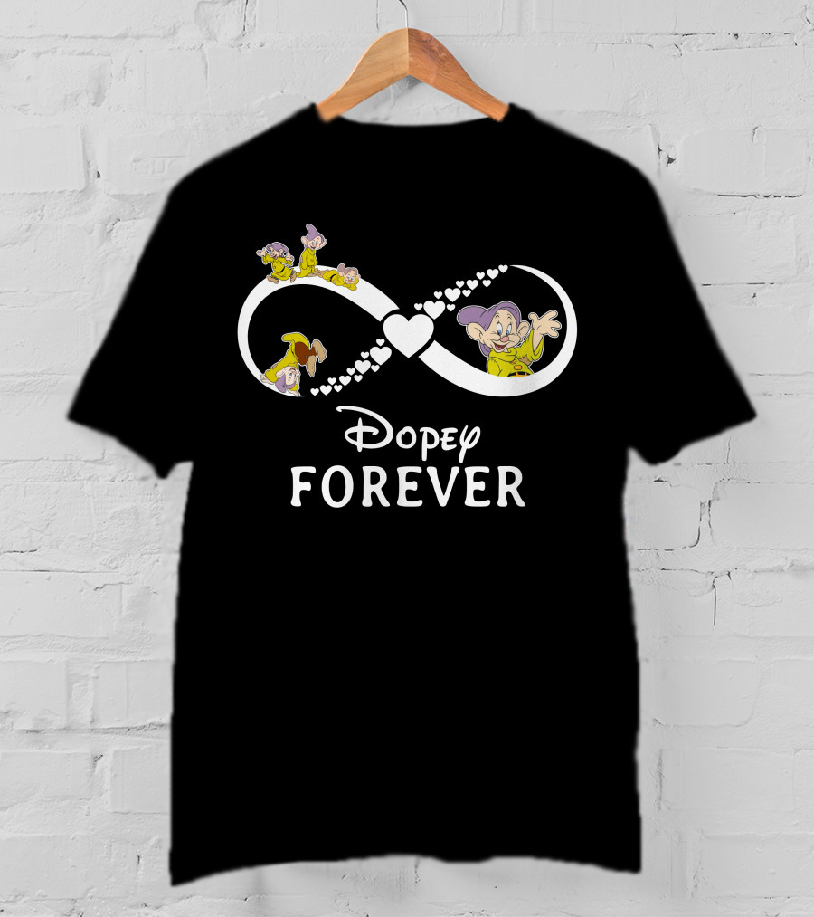 Dopey Forever Infinity Heart Symbol T-Shirt