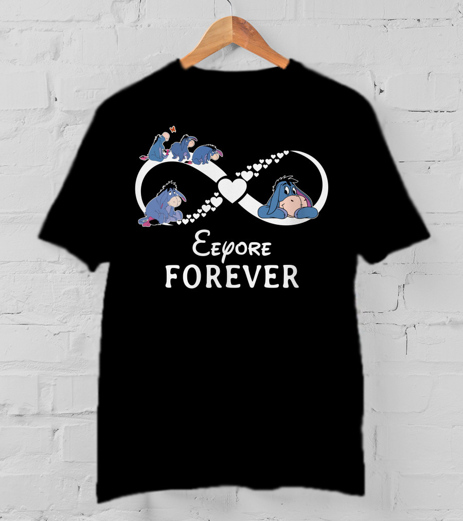 Eeyore Infinity Heart Eeyore Forever T-Shirt