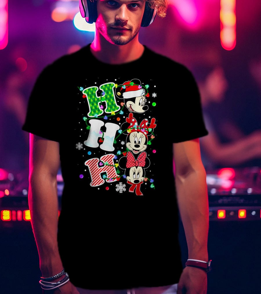 Ho Ho Ho Minnie Christmas T-Shirt