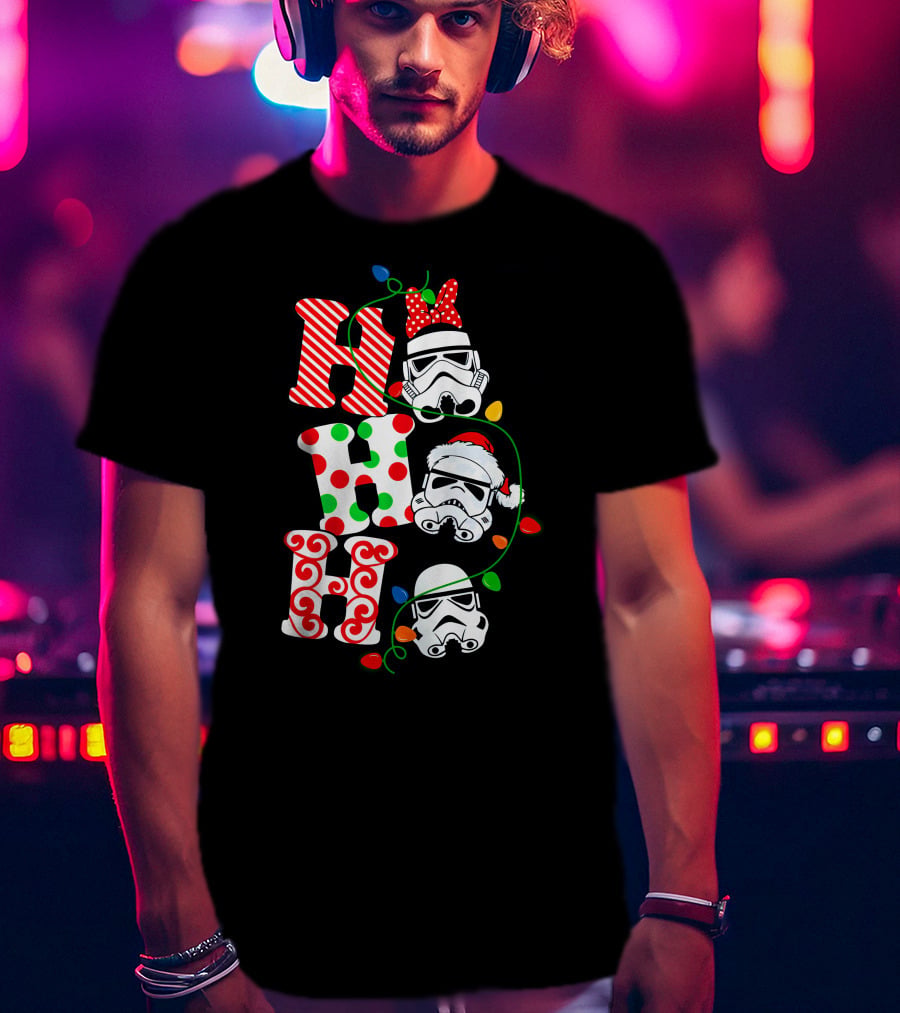Star War Christmas Stormtrooper Ho Ho Ho Disney T-Shirt