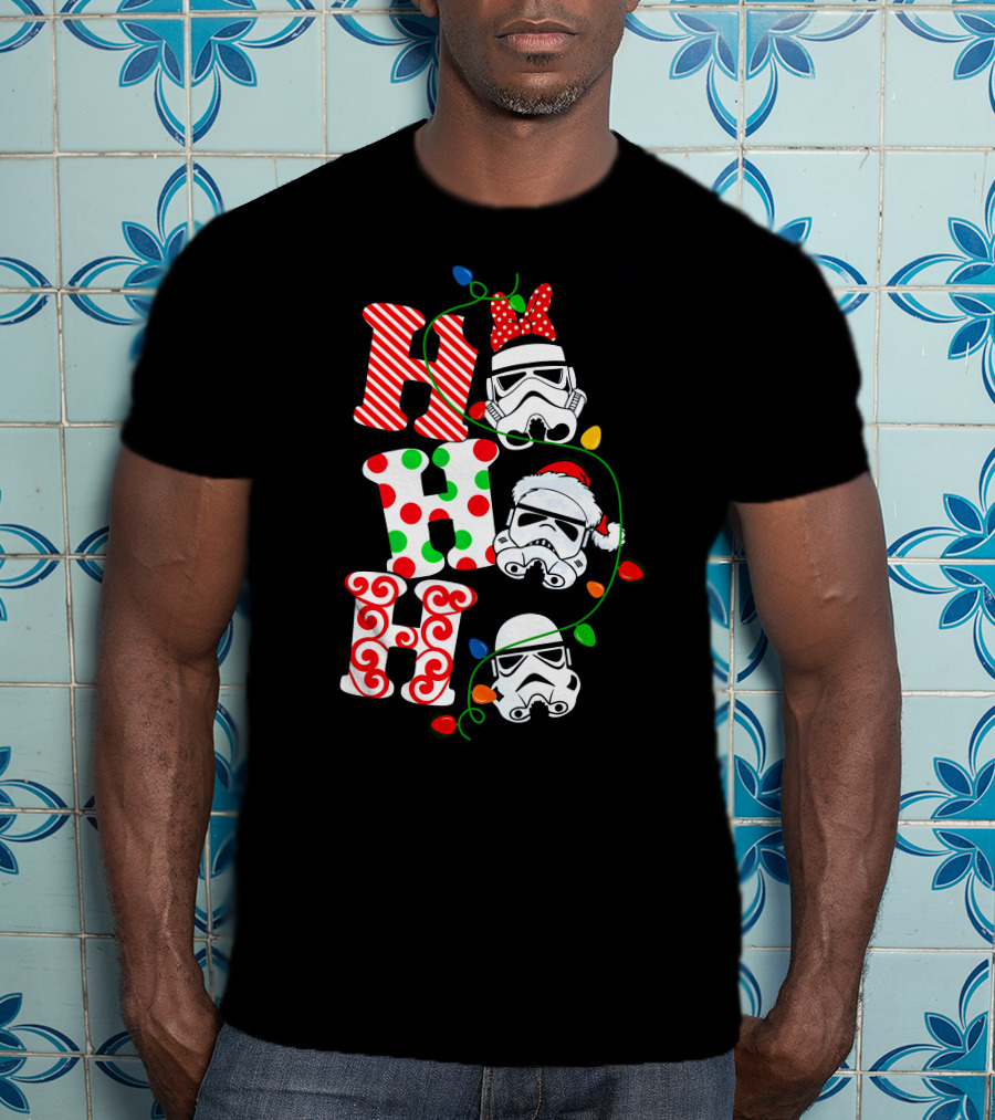 Star War Christmas Stormtrooper Ho Ho Ho Disney T-Shirt